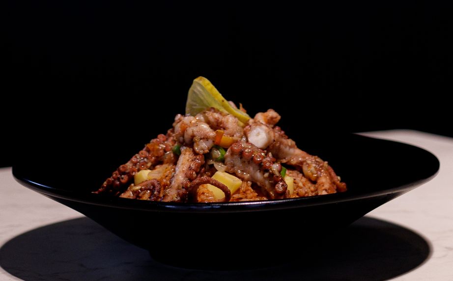 Seafood Jollof