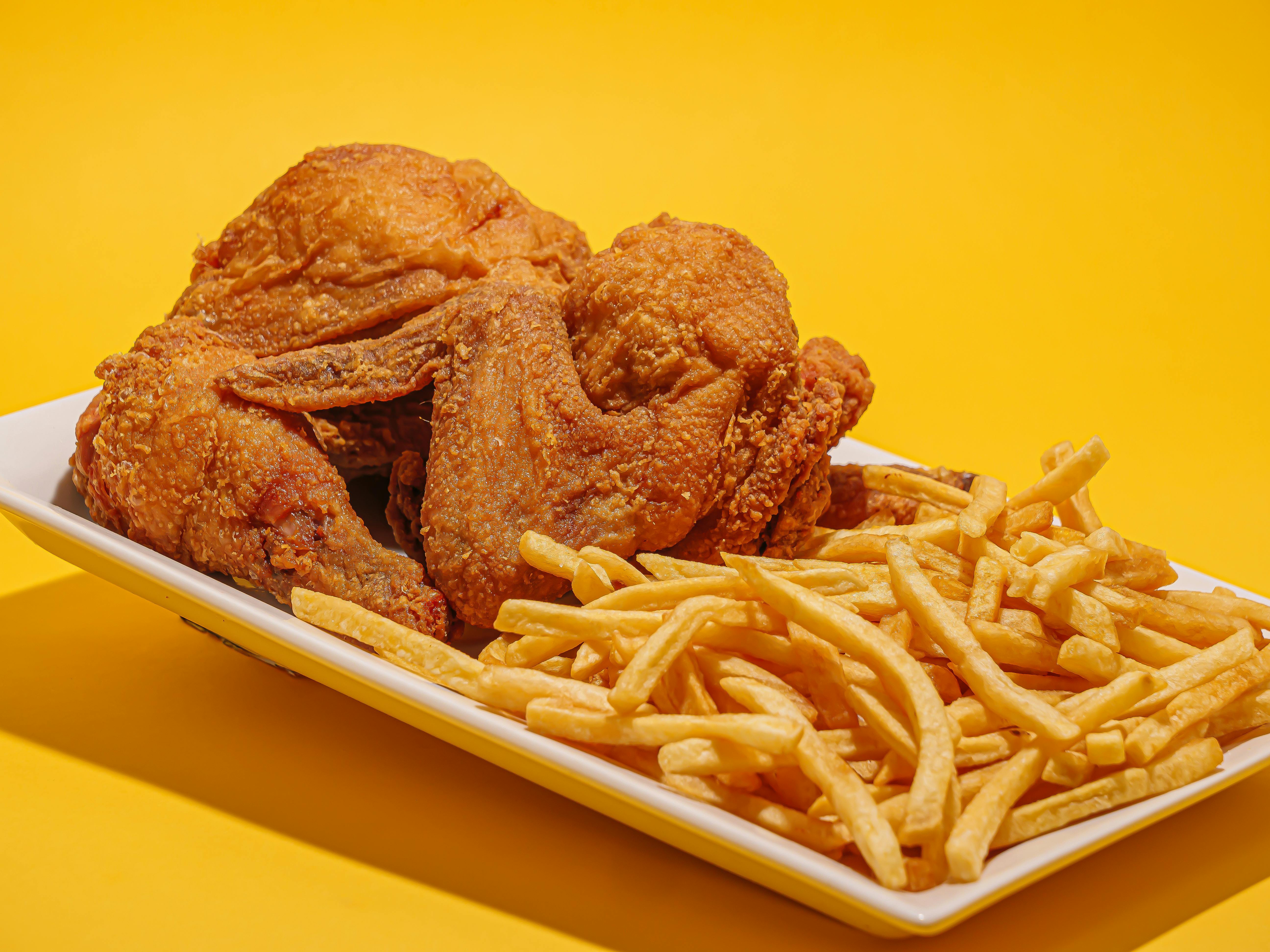 2pc Fried Chicken + Fries